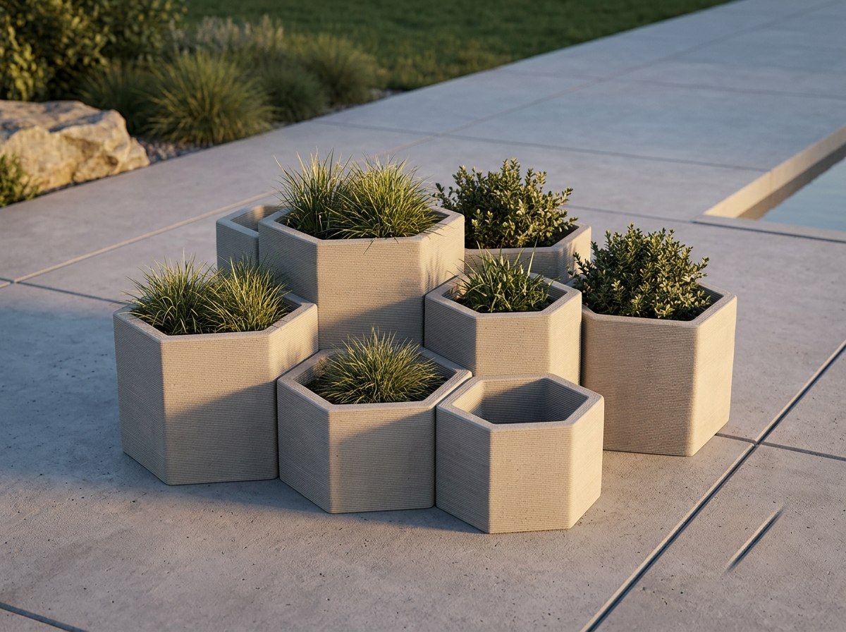 Modular Geometric Planter System